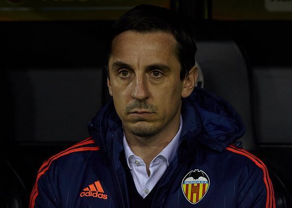 Gary Neville flopped as manager of Valencia