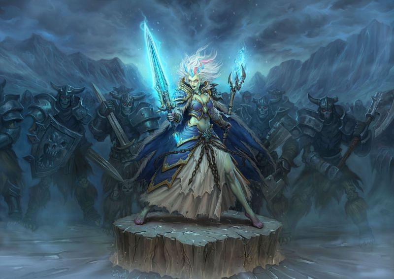 Image result for frost lich jaina