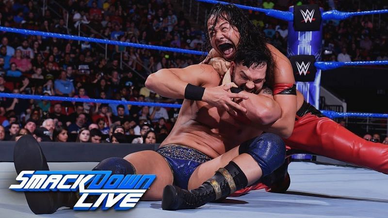 Dillinger&#039;s last match on SmackDown was against Shinsuke Nakamura.