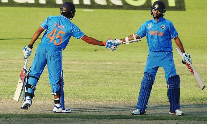 Rohit and Dhawan - The most feared opening pair in the world