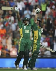 Mark Boucher scored the winning runs for SA in 2006