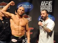 Randy Couture retired twice in the UFC after big losses