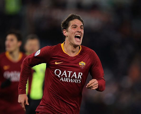 19-year-old Roma wonderkid Nicolo Zaniolo