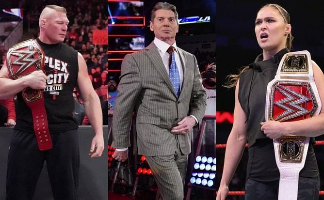 WWE न्यूज़: विंस मैकमैहन ने लैसनर और रोंडा राउजी के लिए बनाया 'मनी' प्लान?