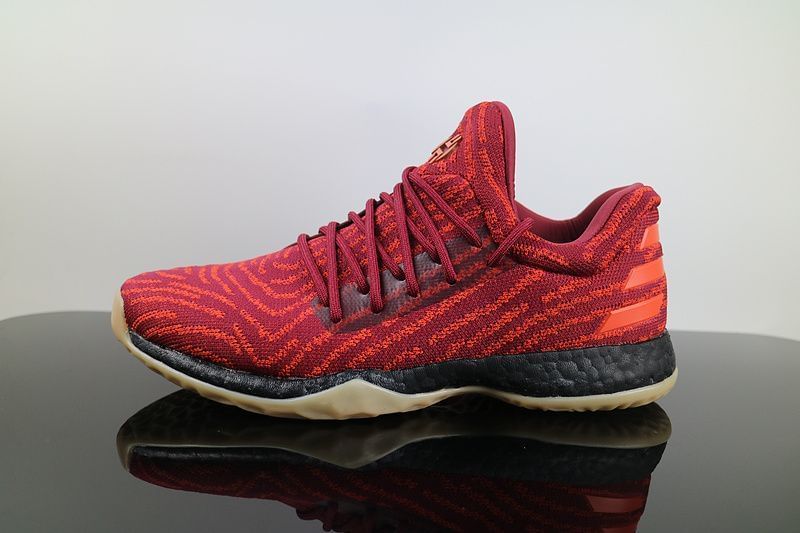 james harden shoes red and black