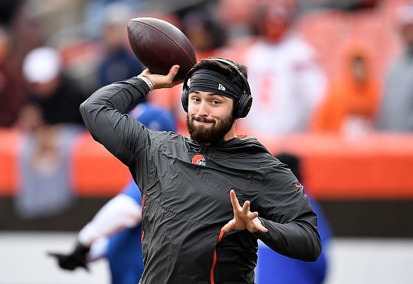 Mayfield broke the NFL record for most TD passes by a rookie QB
