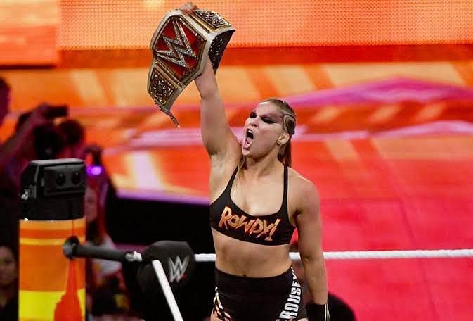 Raw women&#039;s champion Ronda Rousey