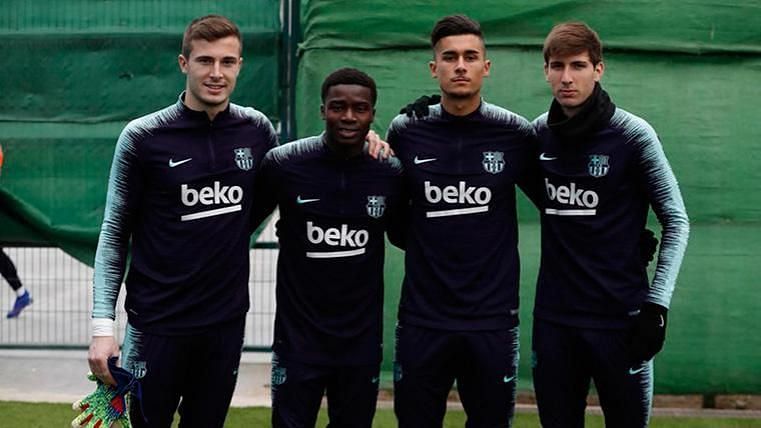 A goalkeeper, right-back, centre-back, left-back. Barcelona has all of them in their own house. Trust them when needed. They are the future. Why? Even Messi and Alba were only kids like them once.