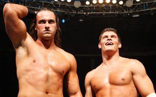 The pair of Cody Rhodes and Drew McIntyre were WWE Tag Team Champions