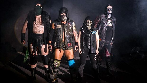 Sanity are seemingly unhappy in WWE right now