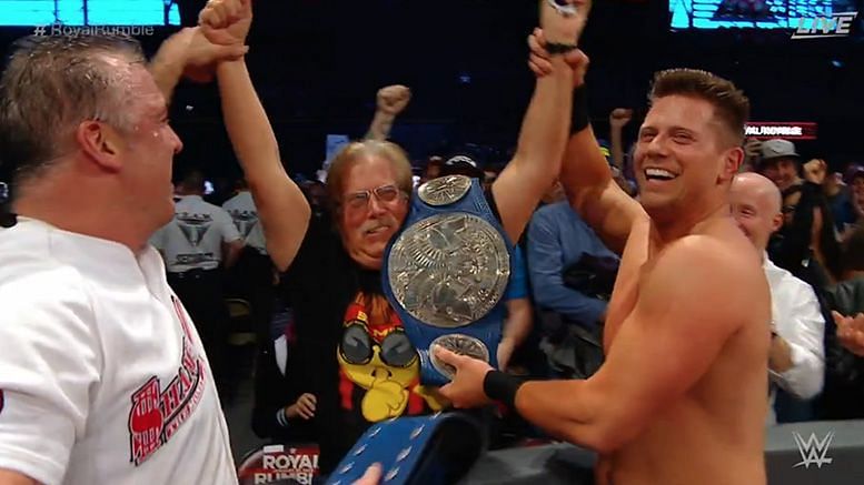 The Miz and Shane became the new SmackDown Tag Team Champions&Acirc;&nbsp;at the Royal Rumble