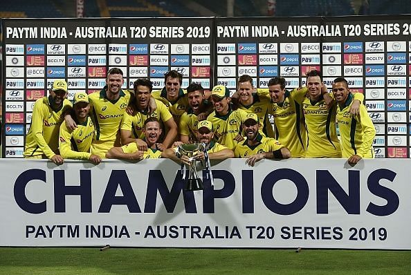 Australia clinched the T20I series 2-0