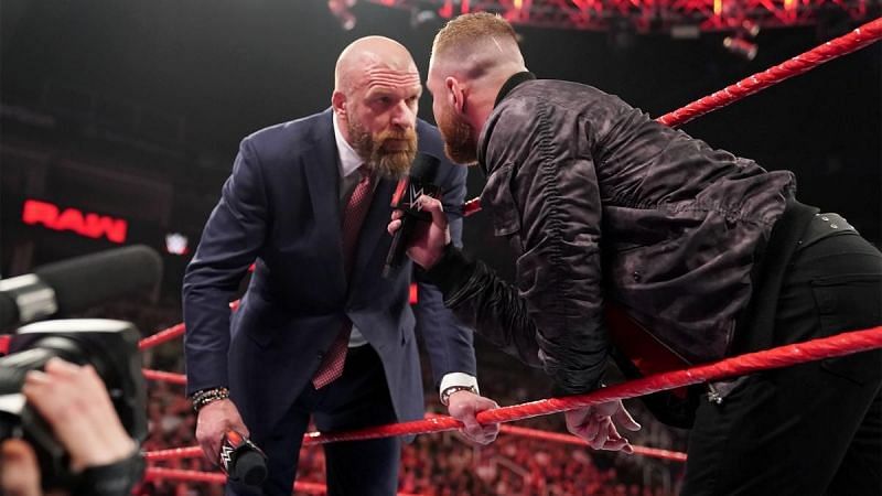 Will Triple H be his target?