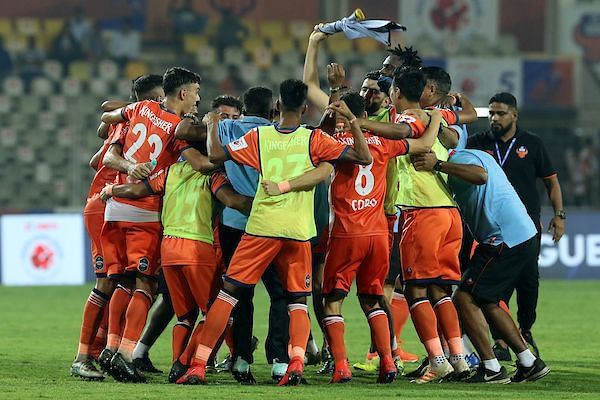 FC Goa booked their place in the playoffs with a comfortable win over Kerala Blasters FC (Image Courtesy: ISL)