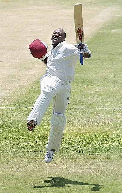 Lara became the first man on the planet to score 400 in an innings in Tests