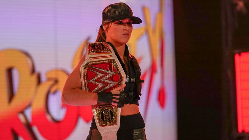 Ronda Rousey rocked a new outfit at the Elimination Chamber 
