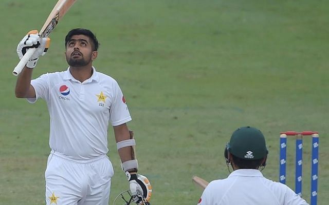 Babar scored his maiden Test century after missing out eight times
