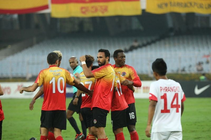 East Bengal produced a dominating performance throughout the match