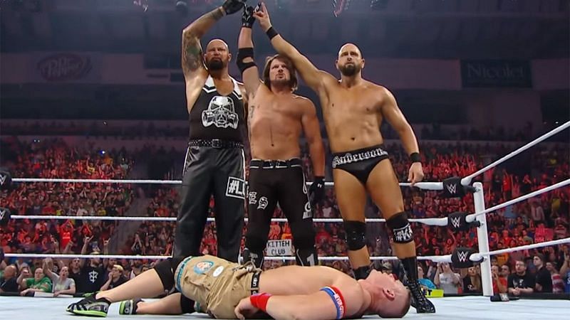AJ Styles and The Good Brothers attacked John Cena