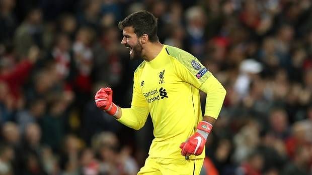 Alisson has had a great impact between the sticks