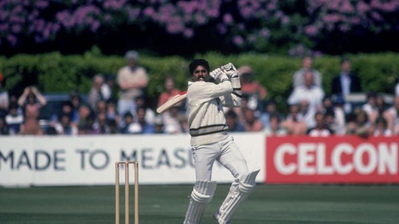 Kapil Dev scored 175 runs against Zimbabwe in 1983