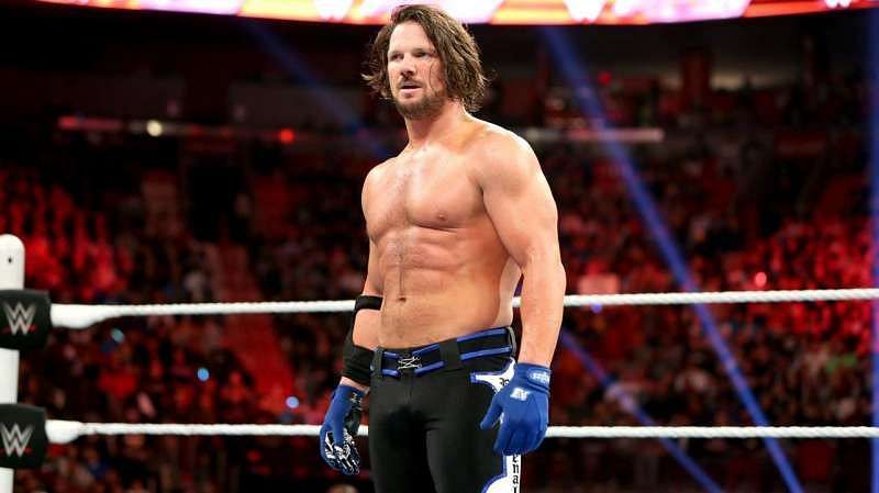 AJ Styles currently competes on Smackdown Live