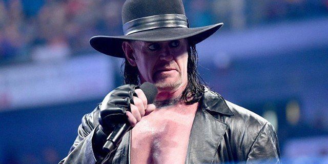 The Undertaker could be done in a WWE ring