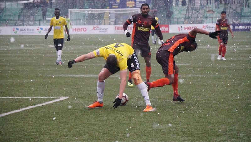 Gokulam players failed to manage the extreme conditions
