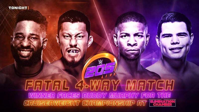 Four of 205 Live&#039;s best vie for a shot at the Cruiserweight Championship