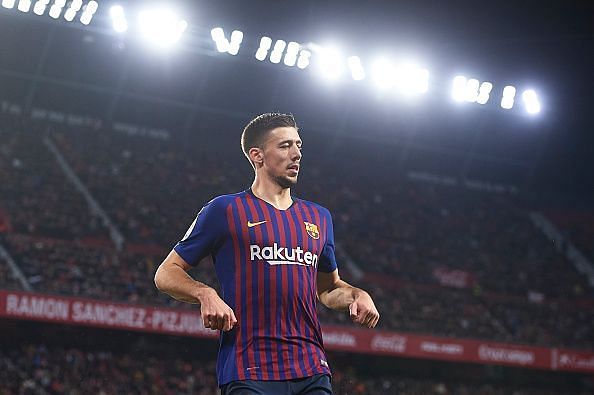 Clement Lenglet is the first-choice centre back teammate for Gerard Pique