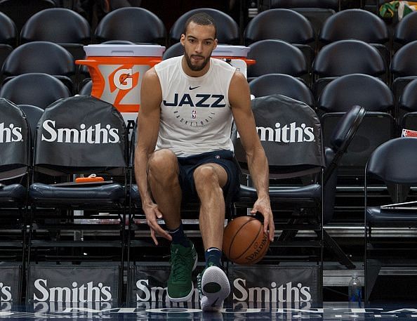 Rudy Gobert is once again averaging a double-double over the season