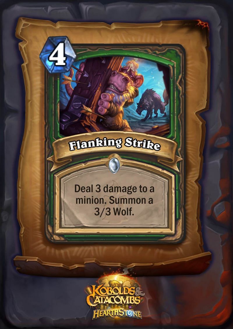 Image result for flanking strike hearthstone