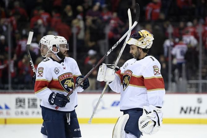 Hoffman scores in OT, Panthers beat Capitals 5-4