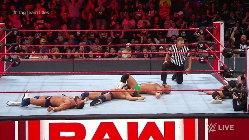 The final match of Monday Night Raw had the WWE Universe on the edge of their seats