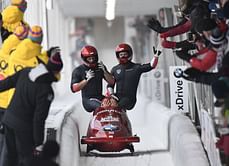 Kripps wins a World Cup four-man bobsled race in Lake Placid