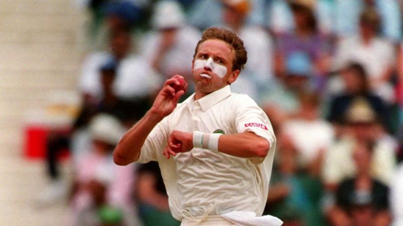 Allan Donald terrorised opposition batsmen with his hostile pace