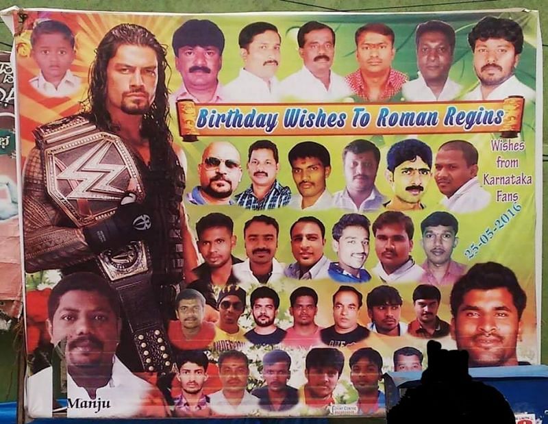 An example of how popular Reigns is among the Indian fans