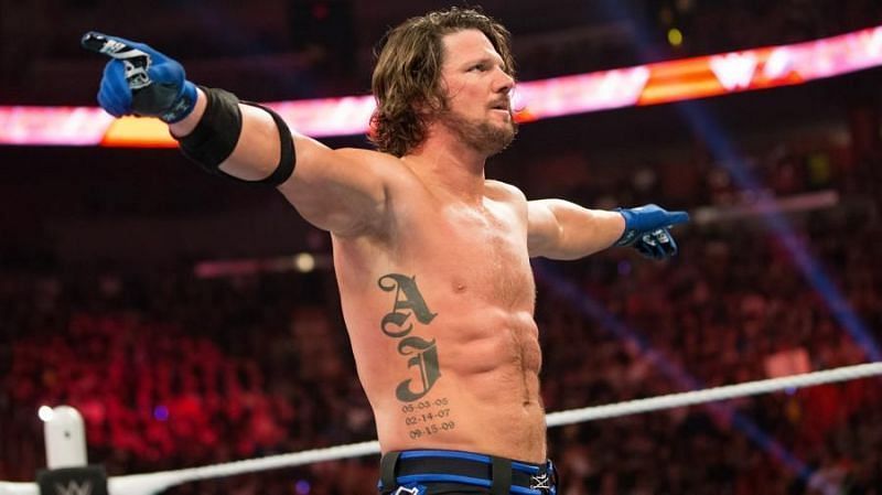 AJ Styles held the WWE Championship for 371 days on Smackdown Live
