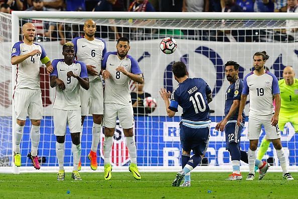 The United States Men National Team got destroyed by Messi&#039;s Argentina in the 2016 Copa America Centenario
