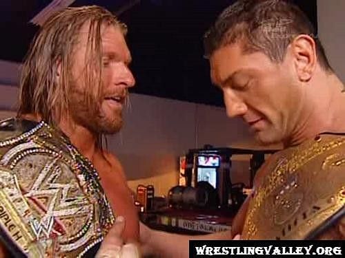 Long history between Triple H and Batista