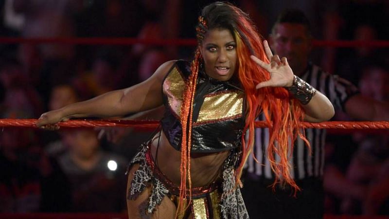 Ember Moon has been sidelined after an elbow injury
