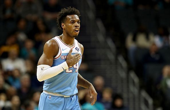 Buddy Hield is shooting lights out from the deep