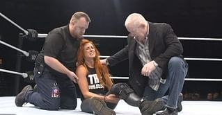 WWE News: Becky Lynch responds to Charlotte “re-injuring” her knee