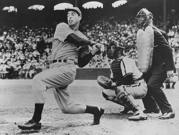 Joe DiMaggio is a complete baseball legend