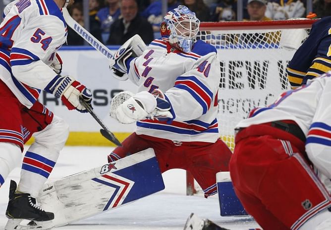 Georgiev stops 31 in Rangers' 6-2 win over Sabres