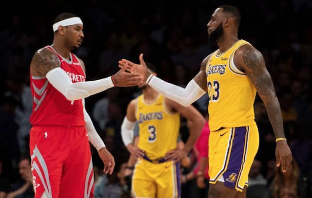 The Lakers have been long linked to Carmelo Anthony, who is close friends with LeBron James.