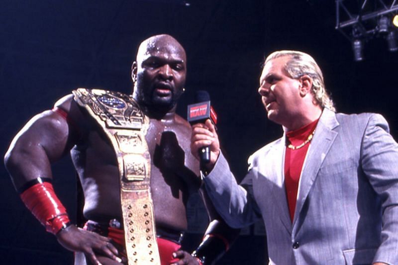 Ahmed Johnson with Michael PS Hayes