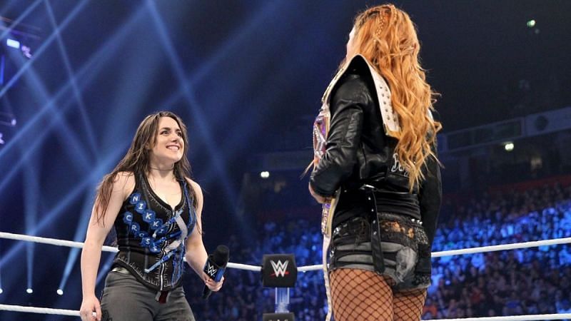 Nikki Cross challenged Becky Lynch in November.
