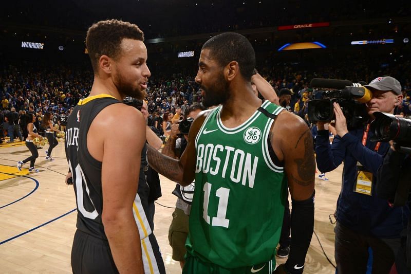 Kyrie &amp; Steph are two of the best ball-handlers the league has ever produced.