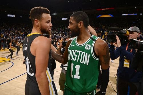 Kyrie & Steph are two of the best ball-handlers the league has ever produced.